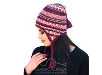 Bora Alpaca Hat with Ear Flaps Bora Alpaca Hat with Ear Flaps